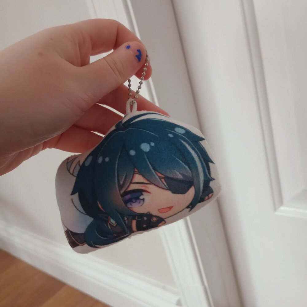 Genshin Impact Kaeya Plush Keychain